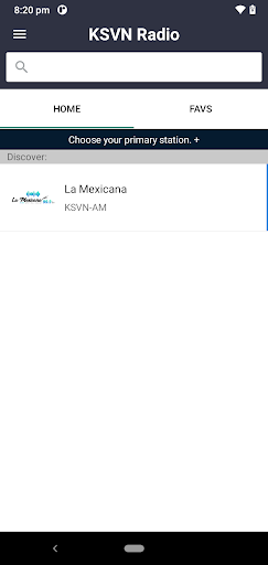 Android application KSVN Radio screenshort