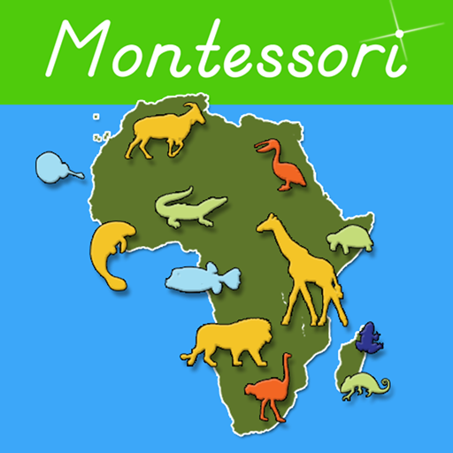 Animals of Africa - Montessori logo