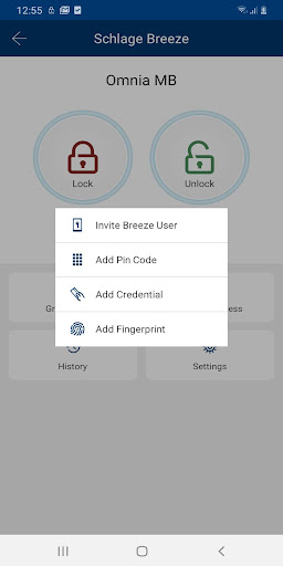 Schlage Breeze Screen 2