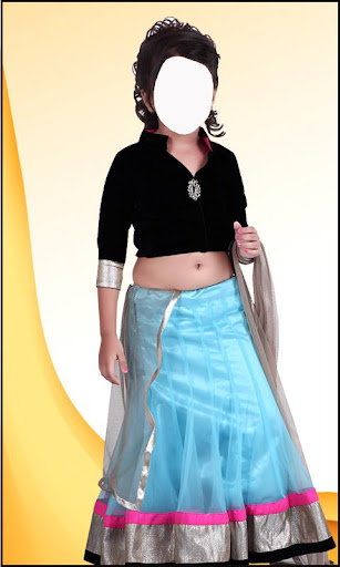 Girls Kids Lehenga Choli Suits Screen 3