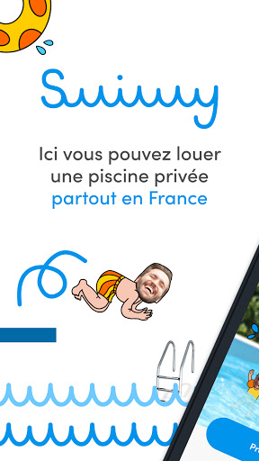 Android application Swimmy - Pool rentals screenshort