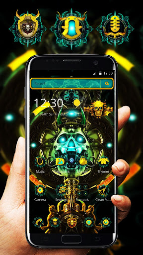 Golden Skull Legend Theme