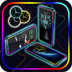Cover Image of Download Edge lighting with night clock 1.7 APK