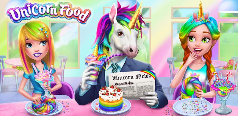 Unicorn Food - Rainbow Glitter Food & Fashion