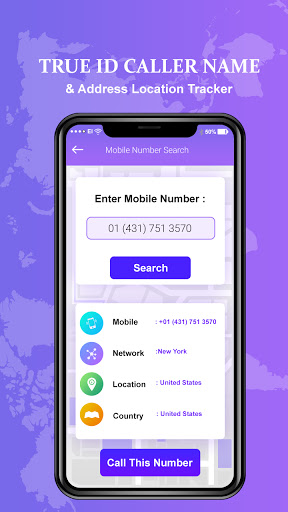 True id caller name  location