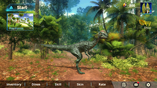 Simulador de Dilophosaurus