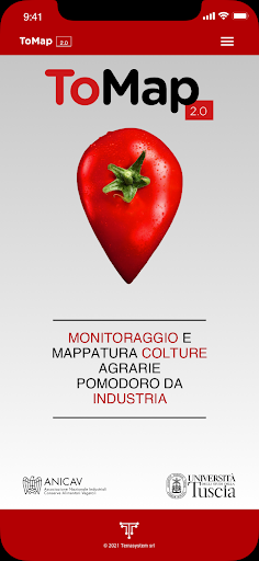 Android application ToMap 2.0 screenshort
