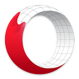 Opera browser beta with VPN icon