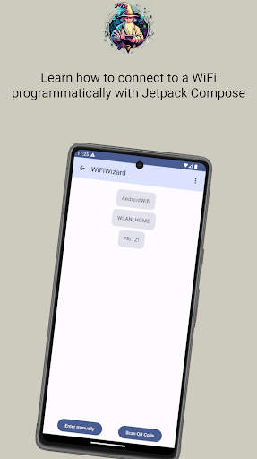 Android application WiFiWizard screenshort