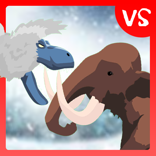 T-Rex Fights Mammoth - AppWisp.com