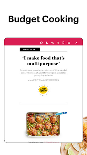 Screenshot of Good Food Magazine