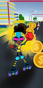 Super Lunella Moon Girl run 1.0 APK + Мод (Unlimited money) за Android