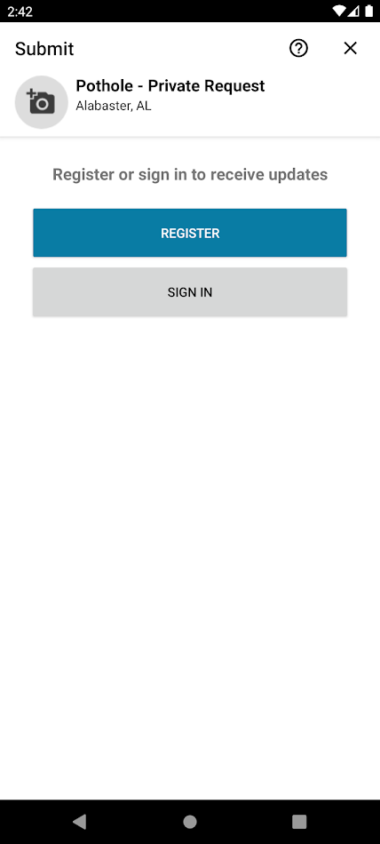 #6. Alabaster Connect (Android) Von: SeeClickFix