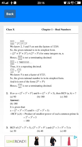 NCERT 10th Maths Solutions