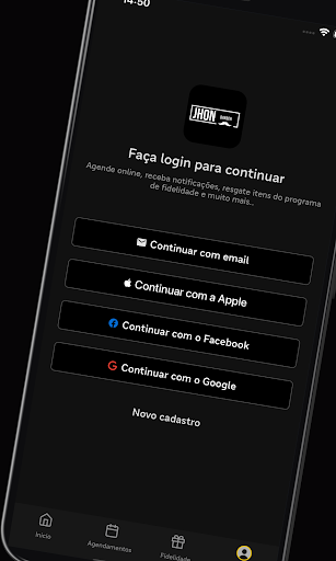 Android application Jhonbarber screenshort