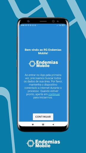 Android application RG Endemias Mobile screenshort