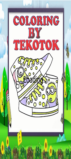 Android application Coloring Shoes screenshort