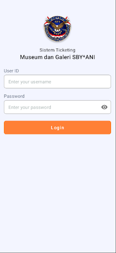 Android application Museum Ticketing System screenshort
