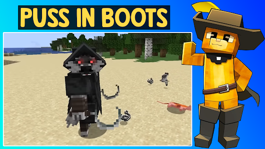 Puss in boots minecraft mod