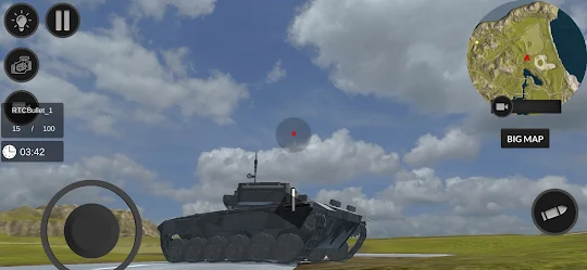 Simulador de tanque 3D