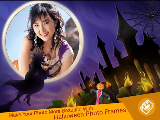 Android application Halloween Photo Frames screenshort