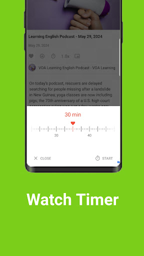 VOA Learning English & Practic Screen 3