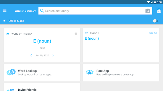 English Dictionary & Thesaurus Capture d'écran