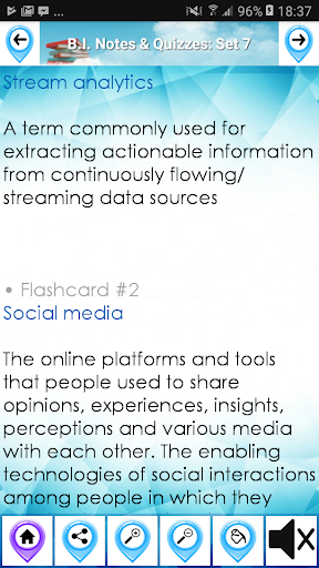 Business Intelligence App Screen 2