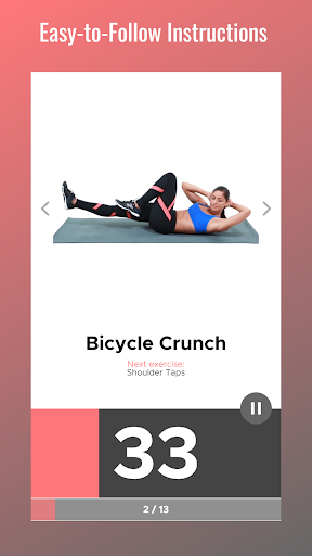 30 Day Bikini Body Challenge Screen 3