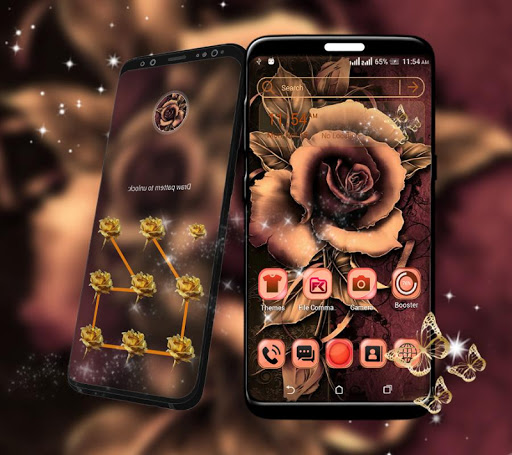 Android application Artistic Rose Launcher Theme screenshort