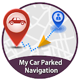 Car Park Location Navigation icon
