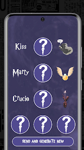 Kiss Marry Crucio Wizard