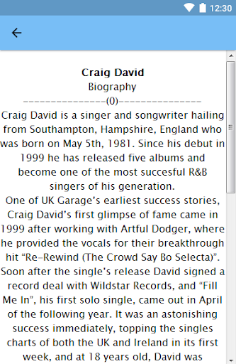 Craig David - Seven Days Lyric screenshot 1