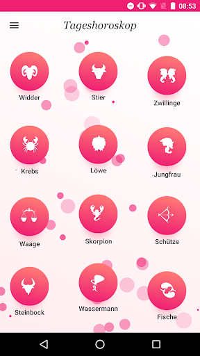 Android application BILD der FRAU - Horoskop screenshort