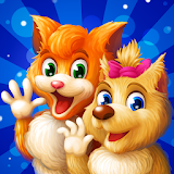 Cat & Dog Story Adventure Game icon