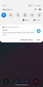 Samsung Push Service Unknown