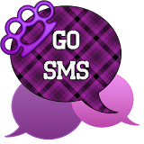 GO SMS - Purple Knuckles icon