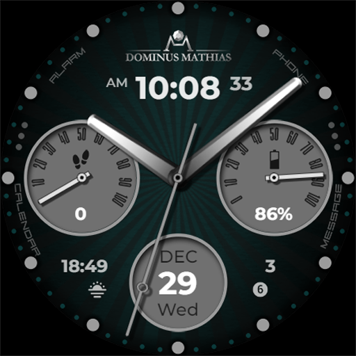 DM011 Analog Watch Face screenshot 7