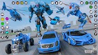 screenshot of US Police Car Robot Fight Game