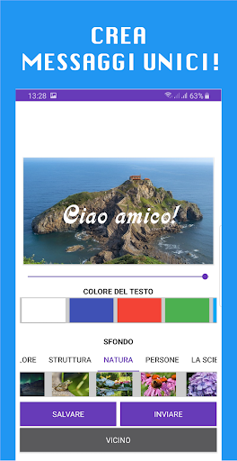 Anteprima dell'app