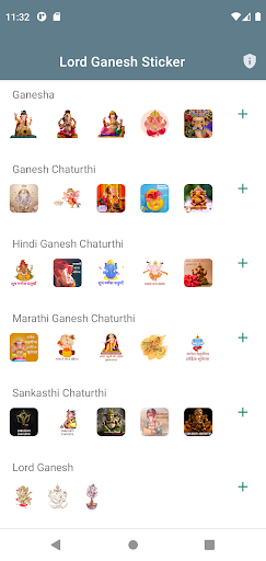 Lord Ganesh Sticker Screen 2