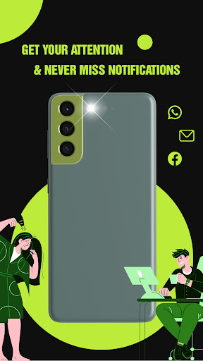 Flash & Battery Notification Screen 3