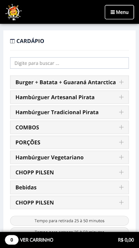 Piratas burguer Screen 2