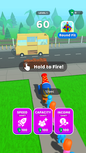 Android application Round Fit screenshort