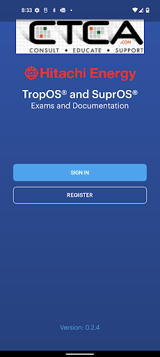 Android application TropOS screenshort