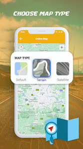 Maps Gps All in one Navigation 1.0 APK + Мод (Unlimited money) за Android