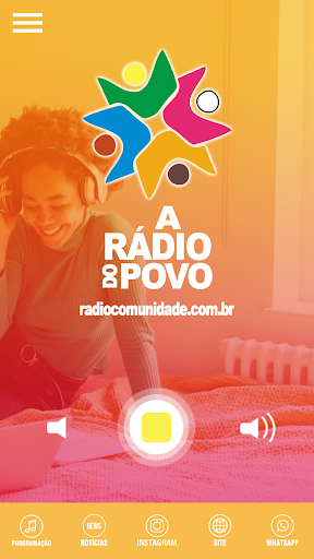 Android application Rádio Comunidade screenshort