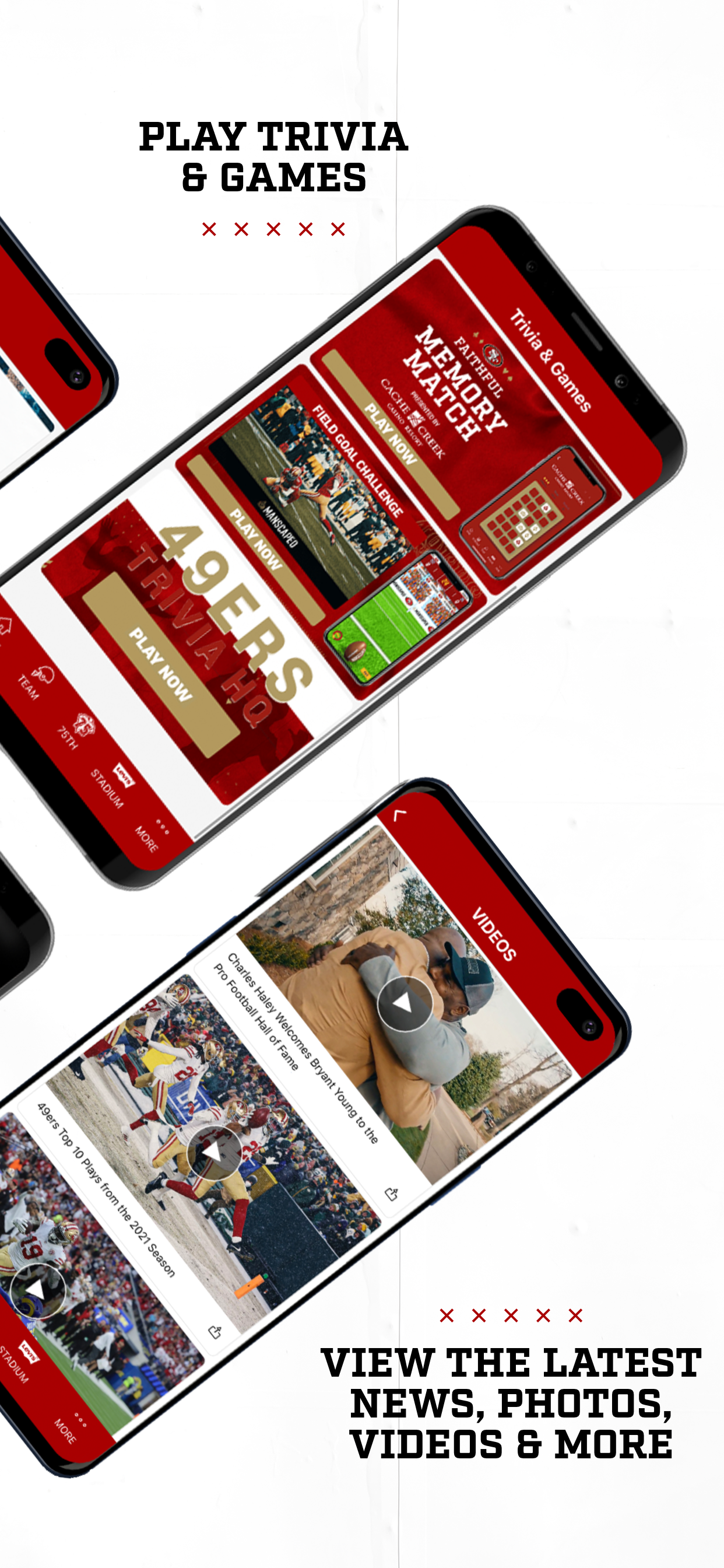 Android application San Francisco 49ers screenshort