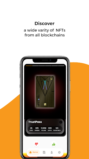 Hive NFT APP - Discover NFTs Screen 2