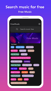 Captura de Pantalla 1 Music Downloader&Mp3 Music Dow android
